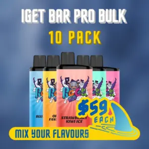 IGET Bar Pro Bulk 10 Pack